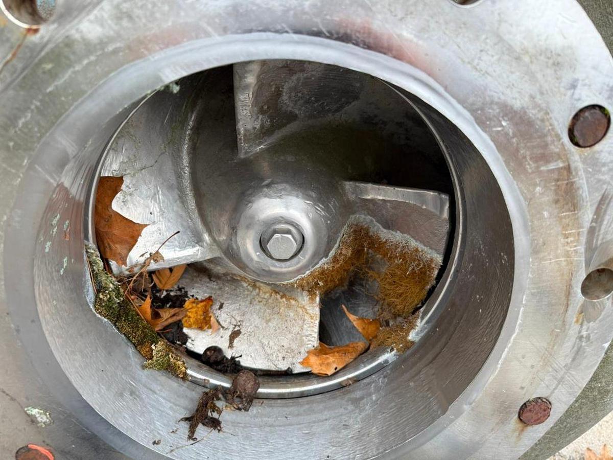 Used GOULDS PUMP SIZE 11X13-20 316 STAINLESS STEEL