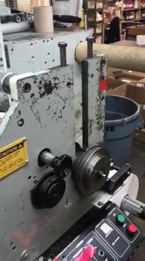 Used 13" ALLIED MODEL 313 4 COLOR 3 DIE STATION FLEXO PRESS