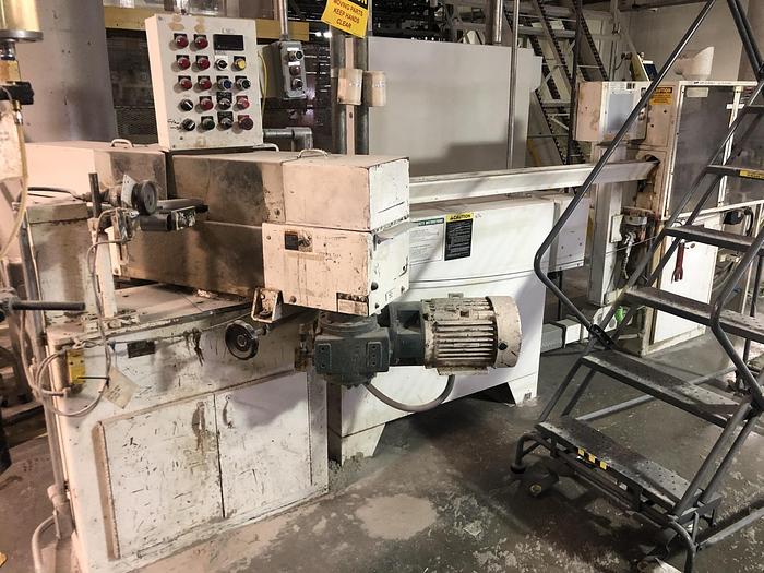 Used PCMC ELECTRONIC CORE WINDER EMC-14 WITH RONCO UNWIND FOR TISSUE TOWEL CORES