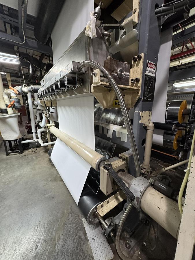 Used 72" WIDE INTAROTO LAMINATOR - PAPER & BOARD
