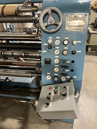 Used 50" WIDE DUSENBERY 635 AL DUPLEX SLITTER REWINDER