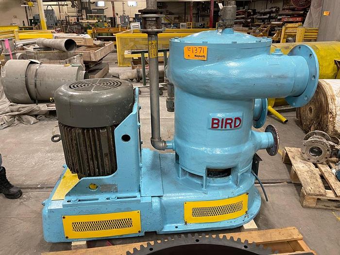 Used BIRD 200 CENTRISORTER 60 HP PRESSURE SCREEN