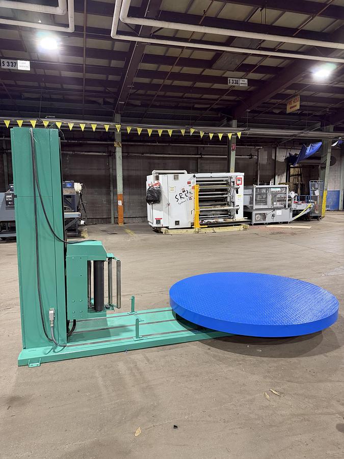 Used POWER HYDRO STRETCH PALLET WRAPPER MODEL SYNERGY 3