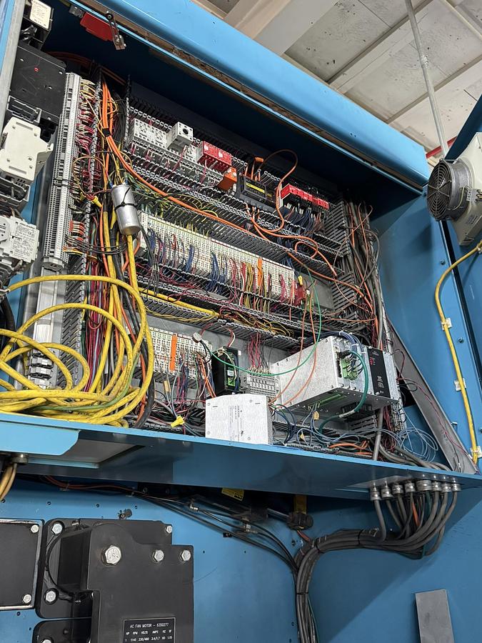 Used 73" WIDE BW PAPERSYSTEMS / MARQUIP DUAL ROTARY SHEETER WITH D2 SPLICER