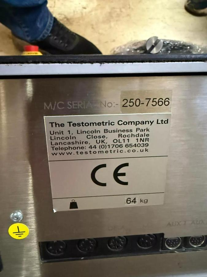 Used TESTOMETRIC COMPANY M250-2CT TESTER
