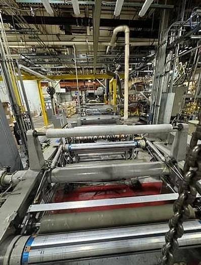 Used 47" WIDE EGAN EXTRUSION COATING LINE