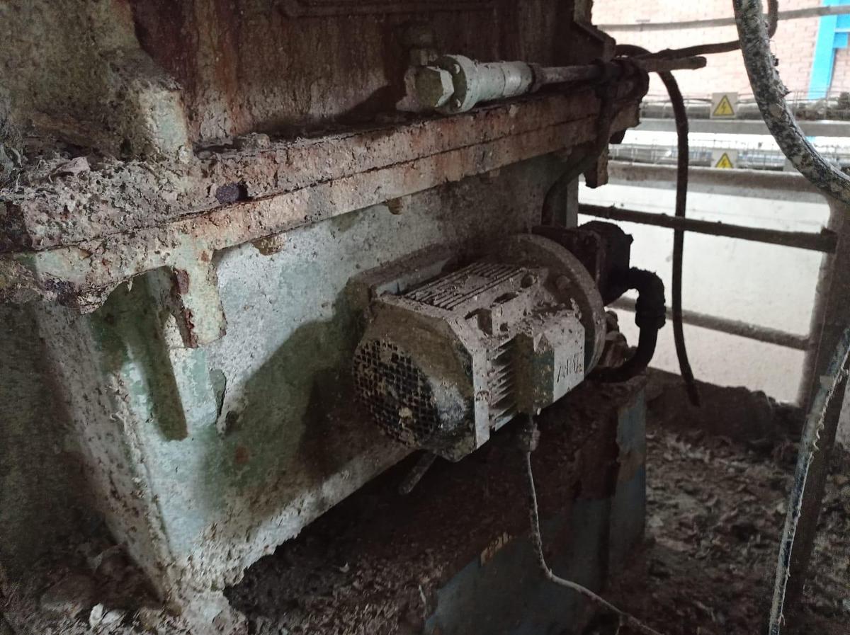 Used LAMORT PULPER WITH GEARBOX 