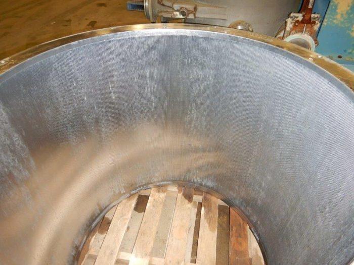 Used VALMET MDL T9 STAINLESS STEEL DELTA PRESSURE SCREEN