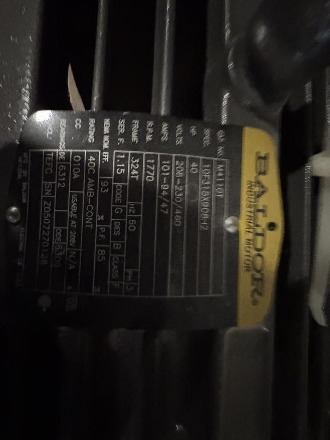 Used AIRPRO 40HP BLOWER WITH DRIVE