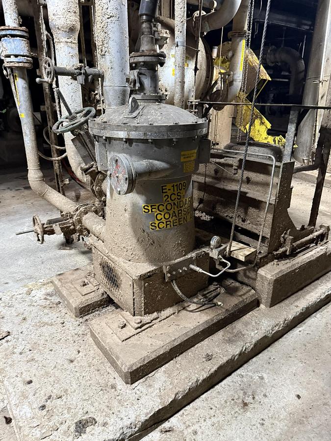 Used VOITH MS 04403 PRESSURE SCREEN 