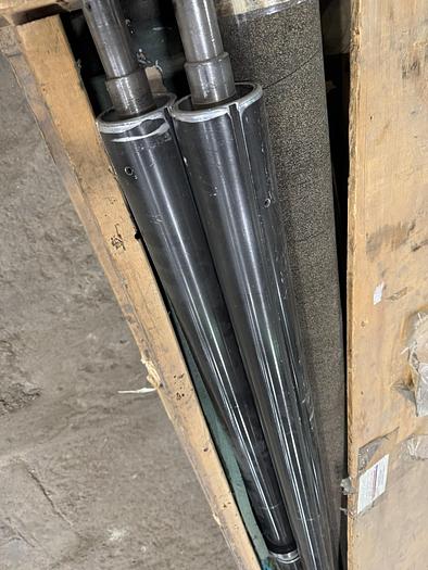 Used 62" DUSENBERY 10000-24 DUPLEX SLITTER REWINDER 24" REWIND DIAMETER