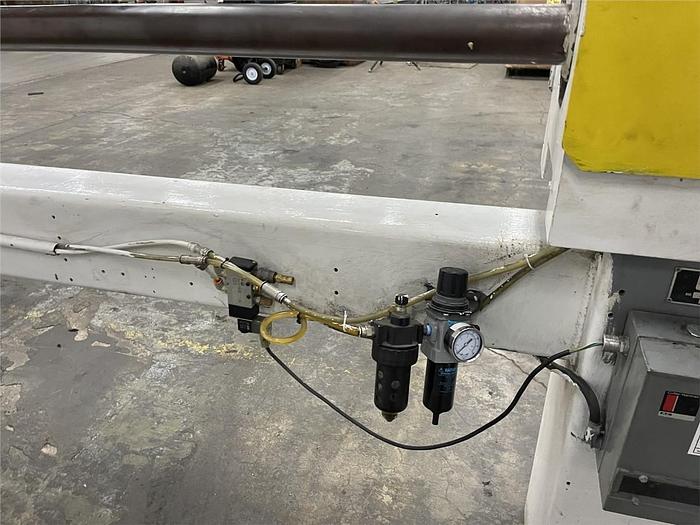 Used 120" APPLETON MENASHA 3" CORE CUTTER SEMI AUTOMATIC MODEL S200