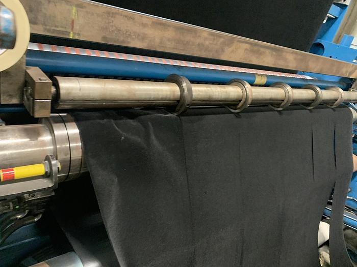 Used 60" WIDE KIDDER PAPER SLITTER REWINDER - UPDATED DRIVE - PENDING