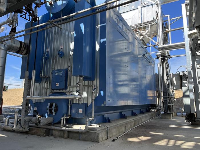 Used VICTORY ENERGY VOYAGER SERIES MODEL VS-5-78SP SH 90,000 LBS/HR PPH NATURAL GAS BOILER MANUFACTURED 2018