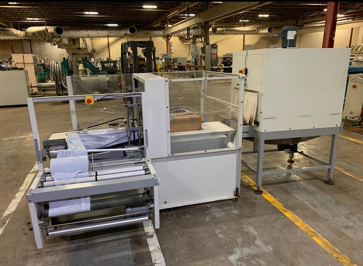 Used TEXWRAP # T-2010 ISS SIDE SEAL SHRINK SYSTEM AND #1322-01 TUNNEL