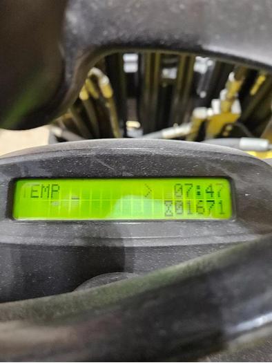 Used 12,000 POUND CAPACITY HYSTER FORKLIFT S120FTPRS LOW HOUR 4-WAY VALVE 3-STAGE MAST