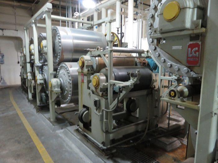 Used 24" LABORATORY FOURDRINIER PAPER MACHINE