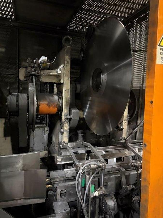 Used 108" WIDE MAFLEX HESTIA MODEL SA-502 INDUTRIAL ROLL REWINDER