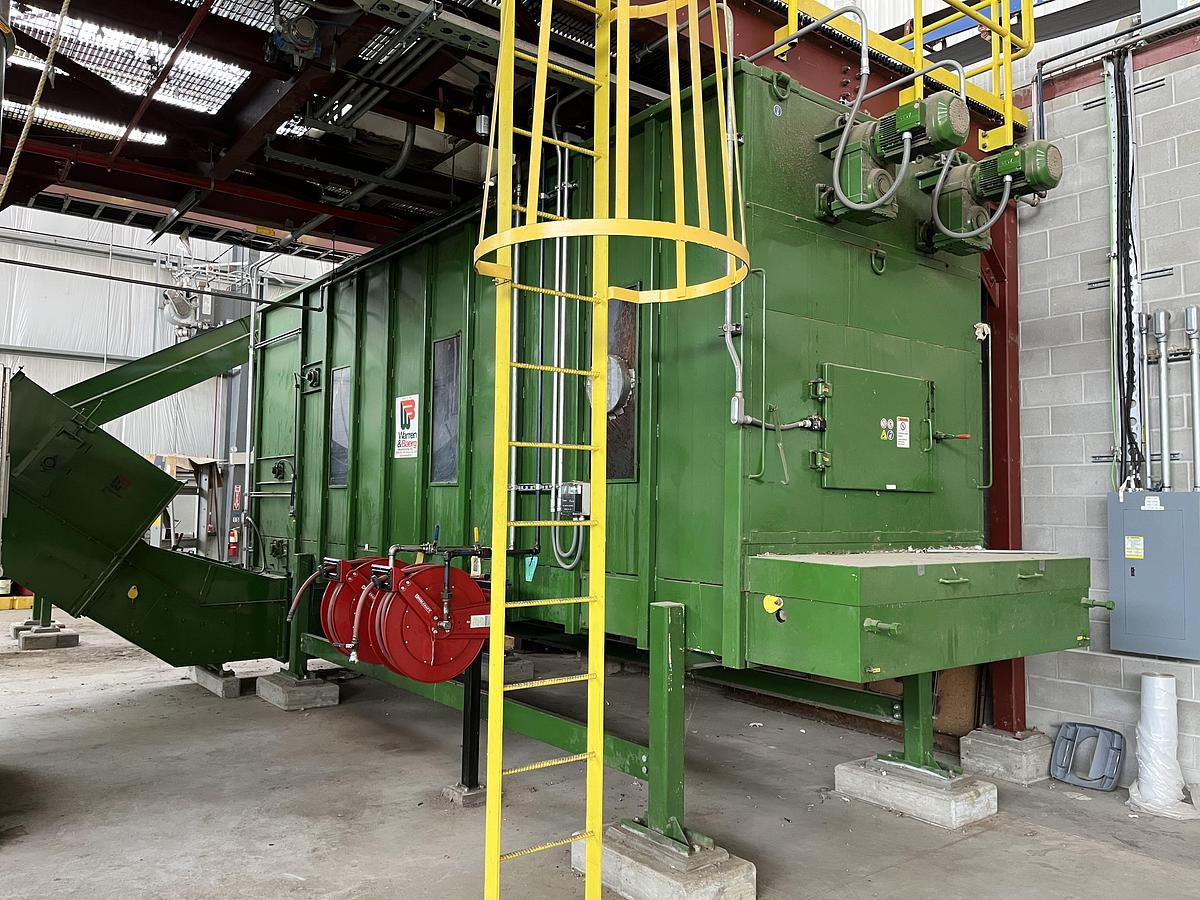 Used WARREN & BAERG MODEL W-250 CUBER FOR BIOMASS, STRAW OR RECYCLED PRODUCTS - MFG 2017