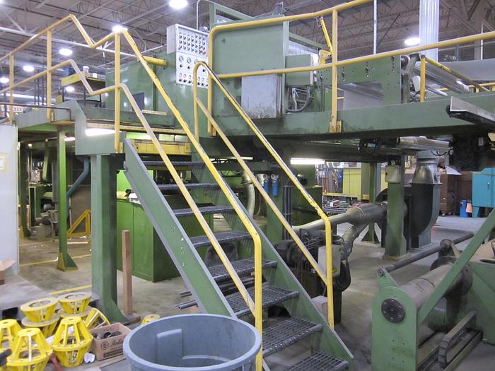 Used 80" PASABAN MODEL KST-2200 DUAL ROTARY KNIFE SHEETER DRIVE UPGRADE 2010