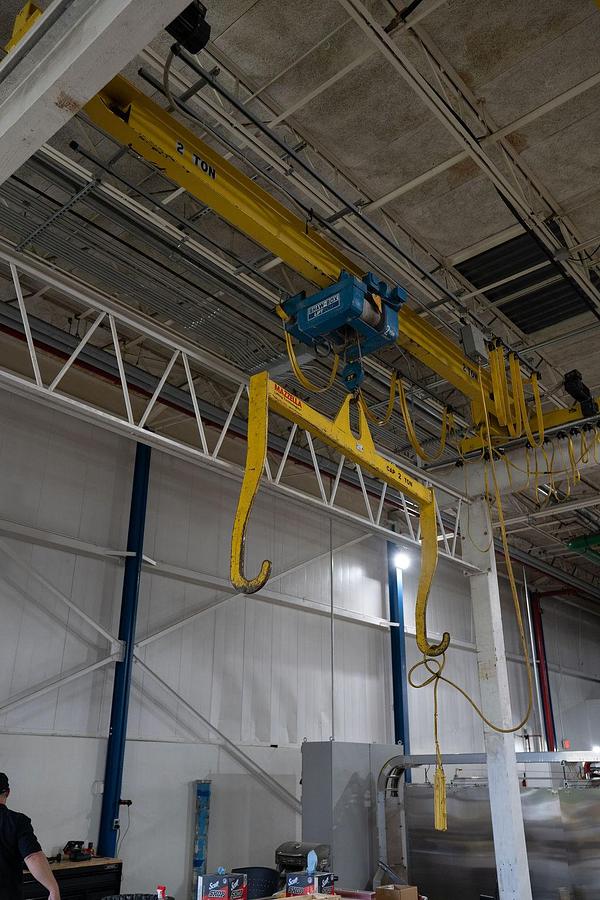 Used 72" CAMERON TWO DRUM SLITTER REWINDER MODEL 438 - 60" REWIND WITH A&F SHAFTLESS UNWIND STAND