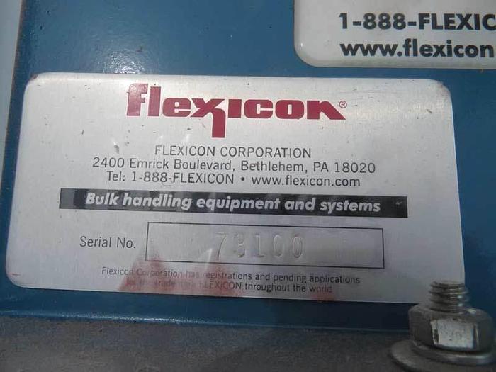 Used FLEXICON MODEL VC-C-18-X FLEXIBLE SCREW FEEDER SYSTEM