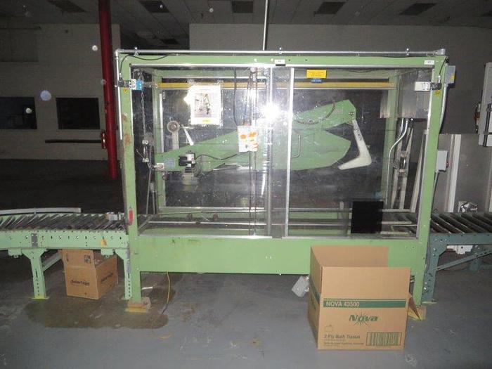 Used 112" BAOSUO BATHROOM TISSUE LINE WITH VTP CARTON ERECTOR, PACKER & VTP 8450 WRAPPER