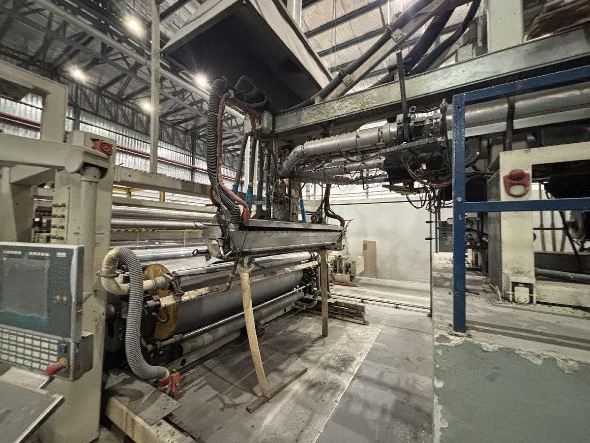 Used 86.6"(2200mm) WIDE REIFENHAUSER 5 LAYER CAST FILM LINE