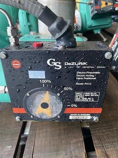 Used DEZURIK HIGH PERFORMANCE BHP  STYLE  6" BUTTERFLY  CONTROL VALVE