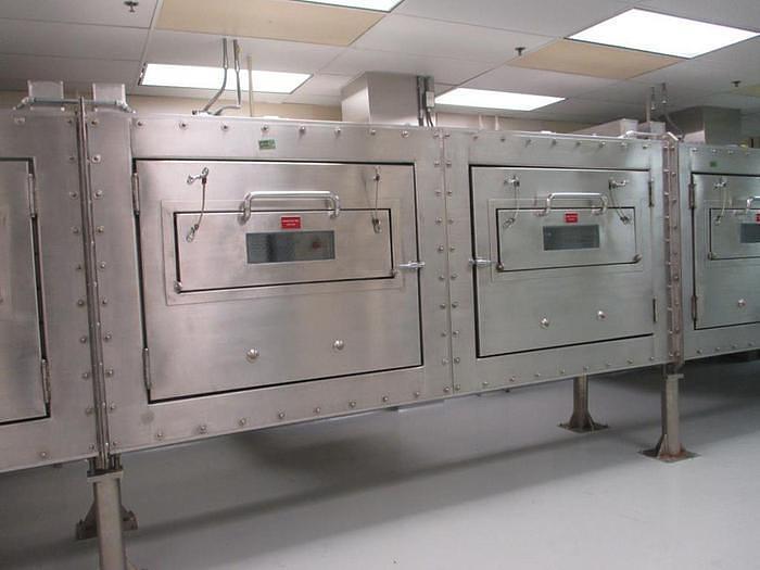 Used 14" WIDE STAINLESS STEEL FLOATATION DRYER - 30FT LENGTH - 400 DEGREES