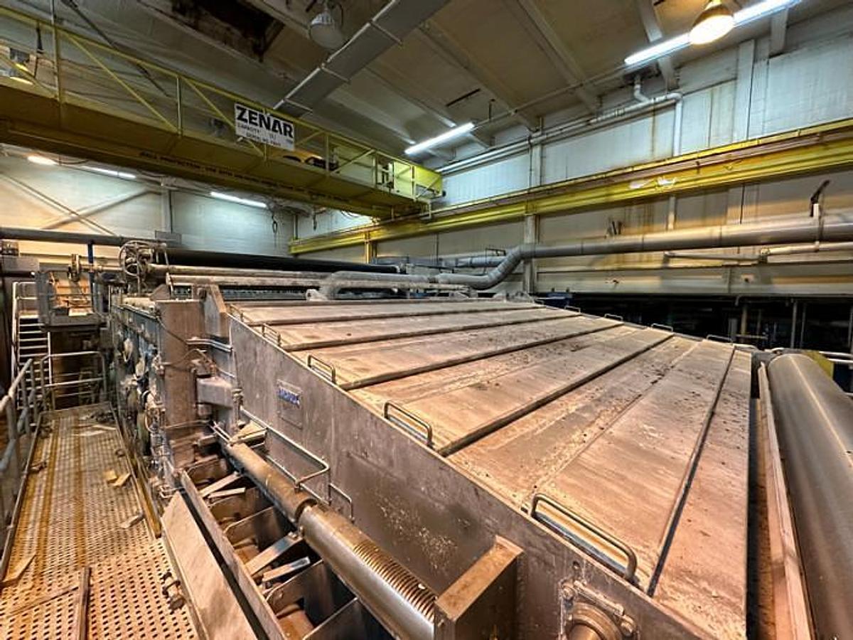 Used ANDRITZ 4.2 M (165") WET LAP SYSTEM & BALING LINE 630-700 BDTPD