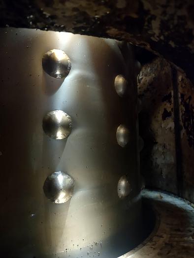 Used BIRD MODEL 400 CENTRISORTER PRESSURE SCREEN MAX SPEED 1400 RPM