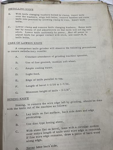 Used 110" LAWSON PACEMAKER 11 GUILLOTINE CUTTER WITH MICROCUT- SOLD JA