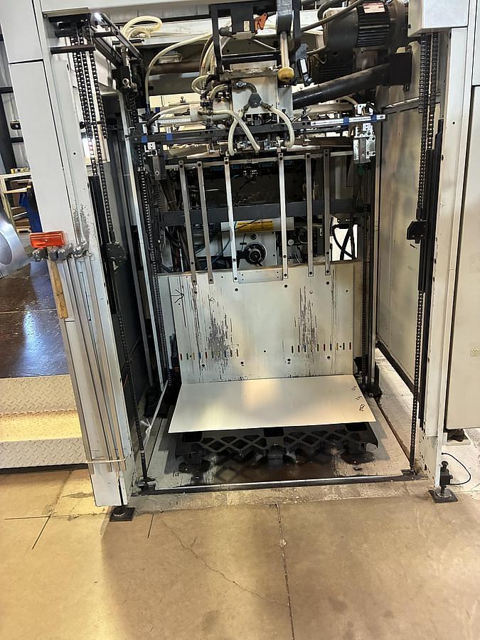 Used BOBST MODEL SP-102E-II AUTOPLATEN DIE CUTTER 