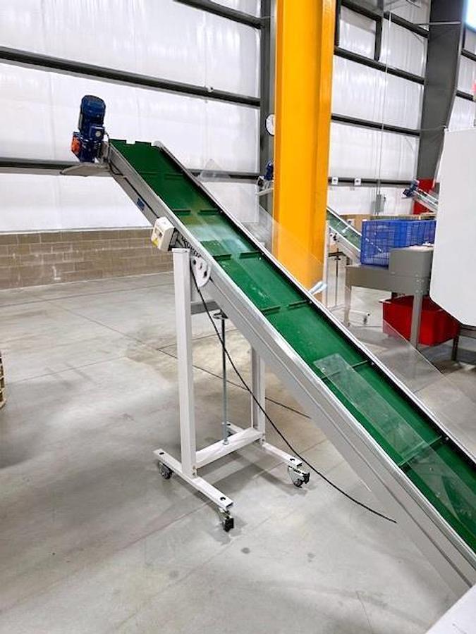 Used PATTYN HIGH-SPEED CASE ERECTING AND BAG INSERTING AUTOMATED PACKAGING SYSTEM