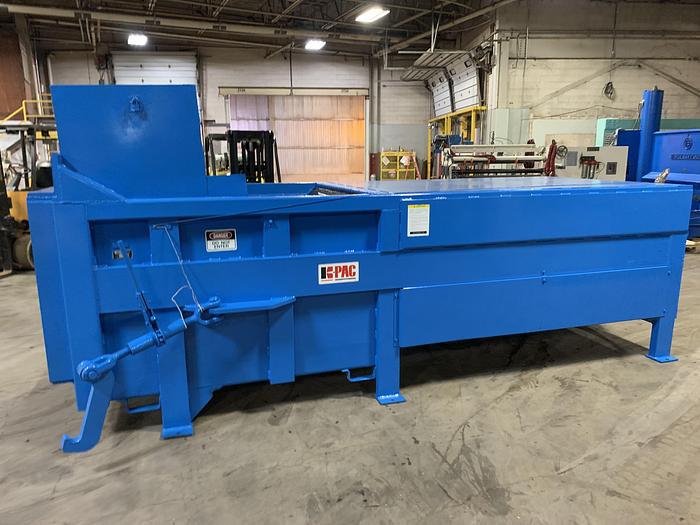 Used SHRED-TECH AZ-80 SHREDDER WITH COMPACTOR AND CONVEYOR