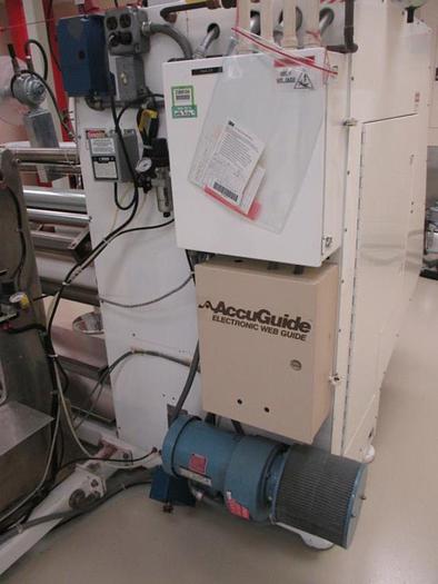 Used 36" WIDE REM (ASSOCIATED MACHINE DESIGN) MODEL 3250.17 DUPLEX SLITTER REWINDER