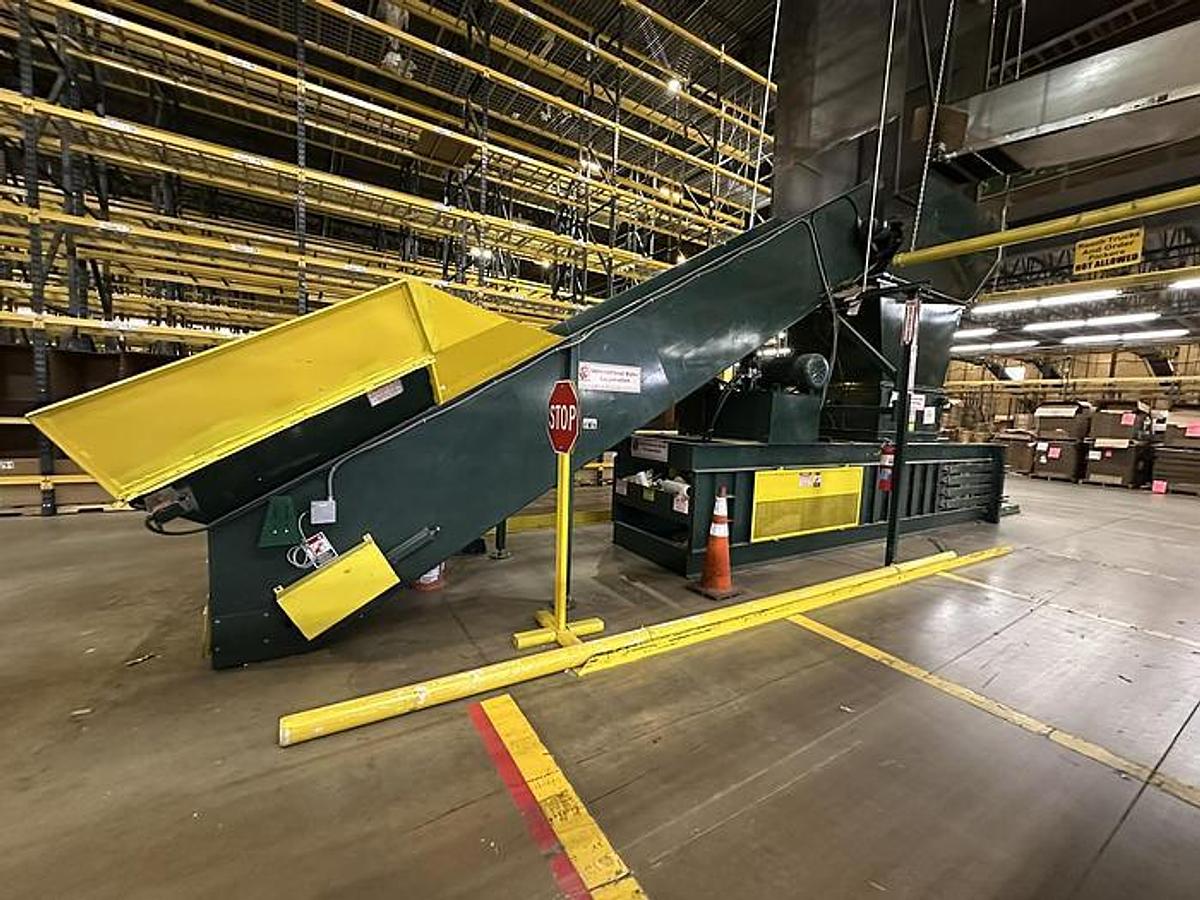 Used 2006 INTERNATIONAL BALER CORPORATION NA-1295-48 HORIZONTAL CLOSED DOOR BALER