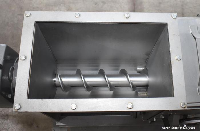 Used VINCENT MODEL CP-4-VT SCREW PRESS S/S