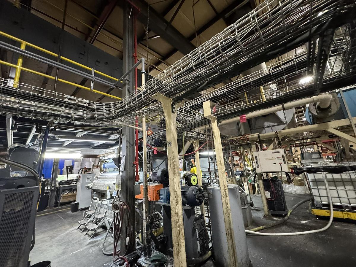 Used 72" WIDE INTAROTO LAMINATOR - PAPER & BOARD