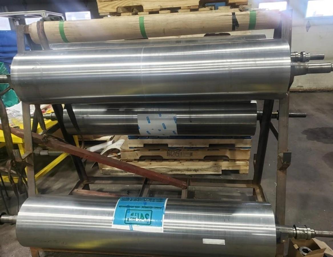 Used 58" WIDE UTECO 6 COLOR STACK PRESS MODEL GOLD RR608