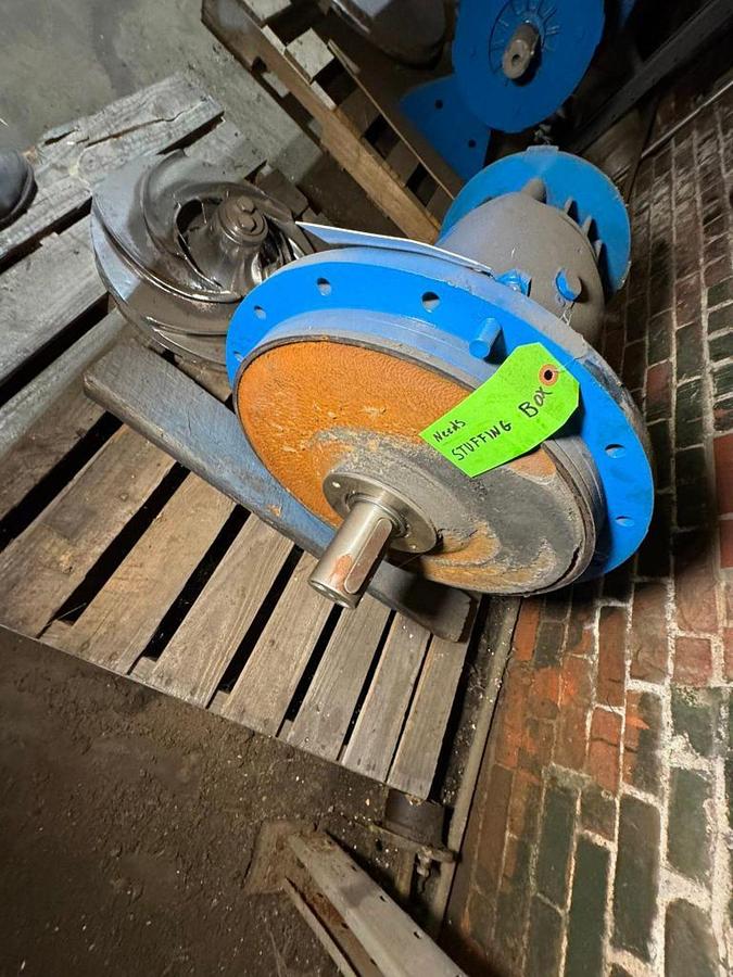 Used POWER END PULLOUT PUMP PART 316 STAINLESS STEEL