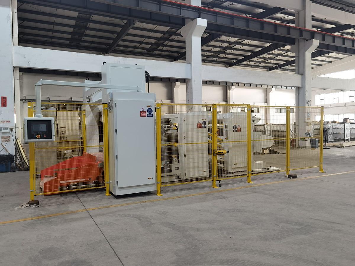 Used 63" SRC SYSTEMS LTD. MODEL 63TDW TWO DRUM WINDER 53" REWIND DIAMETER