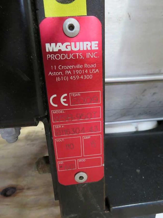 Used NOVATEC / MAGUIRE WSB-950T 5 COMPONENT HOPPER GRAVIMETRIC BLENDER