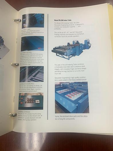 Used 41" BATTENFELD GLOUCESTER  370-41-T SPLIT BAG MACHINE