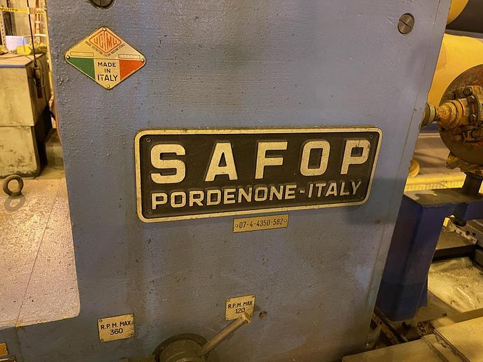 Used SAFOP LEONARD MODEL 10R ROLL LATHE ALLEN BRADLEY ELECTRICAL UPGRADE