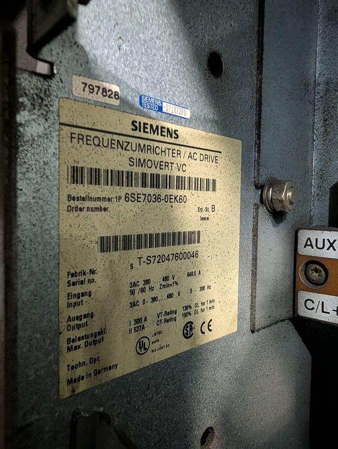 Used 400 HP ATLAS COPCO ZR315VSD AIR COMPRESSOR