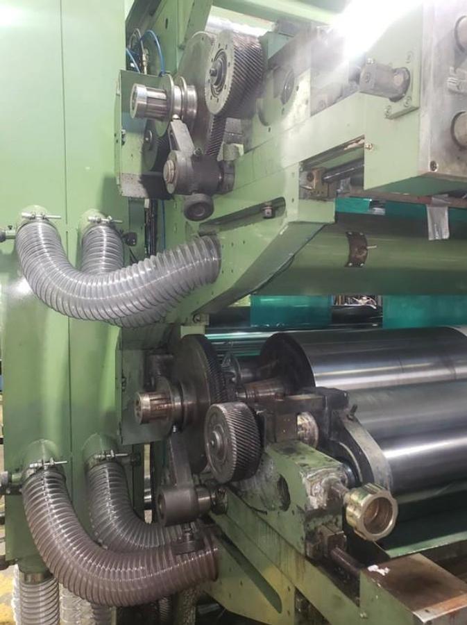 Used 58" WIDE UTECO 6 COLOR STACK PRESS MODEL GOLD RR608