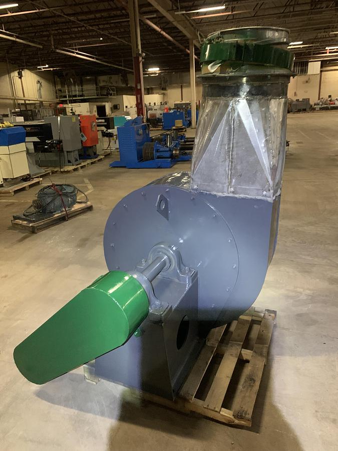 Used 60" WIDE BLOAPCO PINCH BELT CONVEYOR SHREDDER