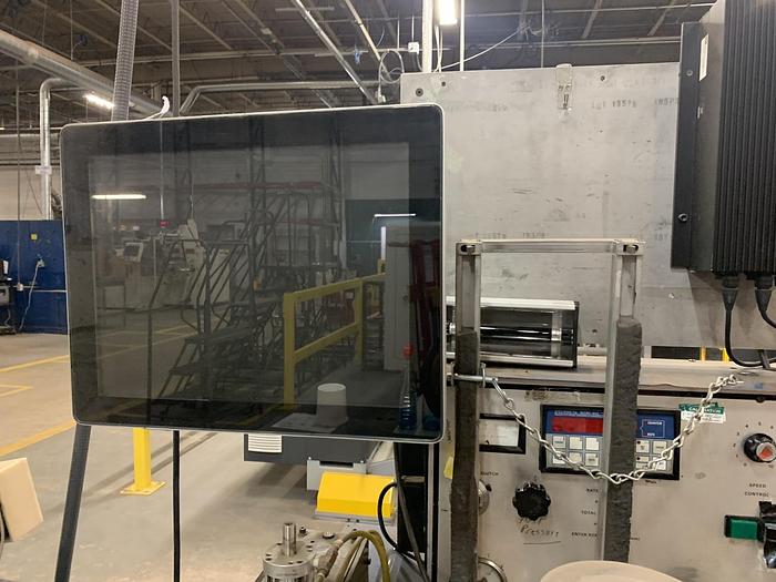 Used 16" GILBRETH SERIES 430 SINGLE LINE SEAMER LAY FLAT 400mm